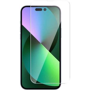 Mobigear iPhone 14 Glazen Screenprotector - Case Friendly