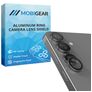 Mobigear Single Samsung Galaxy S25 Plus Glazen Camera Lens Protector - Case Friendly - Zilver