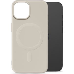 My Style Protective Flex iPhone 13 MagSafe Hoesje Flexibel TPU Backcover - Antique White