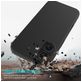 Mobigear Rubber Touch iPhone 16 Siliconen Hoesje Backcover - Zwart