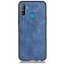 Mobigear Stitch Realme C3 Hoesje Backcover - Blauw