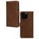 Mobilize Wallet iPhone 16 Pro Hoesje Echt Leer Bookcase Portemonnee - Bruin