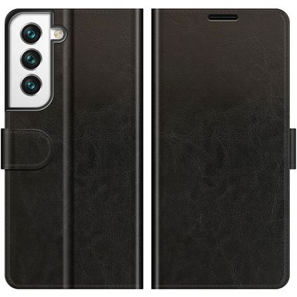 Mobigear Wallet Samsung Galaxy S22 Hoesje Bookcase Portemonnee - Zwart