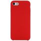 Mobigear Rubber Touch iPhone SE (2022) Siliconen Hoesje Backcover - Rood