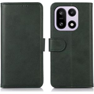 Mobigear Wallet OnePlus 15 Hoesje Bookcase Portemonnee - Groen