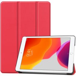 Mobigear Tri-Fold iPad 8 (2020) Hoes Bookcase - Rood