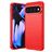 Mobigear Brushed Slim Google Pixel 11 Pro XL Hoesje Flexibel TPU Backcover - Rood