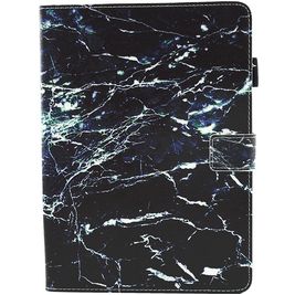 Mobigear Marble iPad 5 (2017) Hoes Bookcase - Zwart