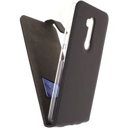 Mobilize Classic Gelly Alcatel A7 XL Hoesje Flipcase - Zwart