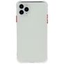 Mobigear Cushion iPhone 12 Pro Max Hoesje Flexibel TPU Backcover Shockproof - Wit