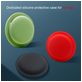 Mobigear Sticky Disc Apple AirTag Hoesje Flexibel Siliconen - Groen