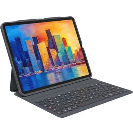 ZAGG Pro Keys iPad Air 4 (2020) Hoes QWERTY Bluetooth Toetsenbord Bookcase + Stylus Houder - Zwart