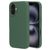 Mobiparts iPhone 16 Siliconen Hoesje Backcover - Forest Green