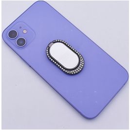 Mobigear Diamond Telefoon Ring - Zwart Universeel