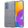 Mobigear Rugged Shield Samsung Galaxy M52 Hoesje Flexibel TPU Backcover Shockproof - Grijs