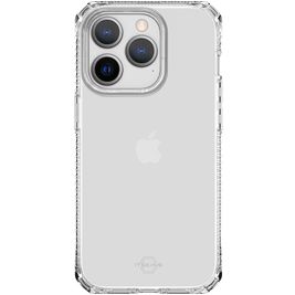 ITSkins SpectrumClear-R Doorzichtig iPhone 14 Pro Hoesje Flexibel TPU Backcover Shockproof - Transparant