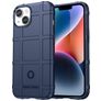 Mobigear Rugged Shield iPhone 15 Plus Hoesje Flexibel TPU Backcover Shockproof - Blauw