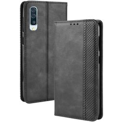 Mobigear Sensation Samsung Galaxy A70 Hoesje Bookcase Portemonnee - Zwart