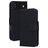 Mobiparts Wallet iPhone Air MagSafe Hoesje Echt Leer Bookcase Portemonnee - Zwart