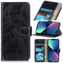Mobigear Basic iPhone 14 Hoesje Bookcase Portemonnee - Zwart