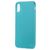 Mobigear Colors iPhone XS Max Hoesje Flexibel TPU Backcover - Turquoise