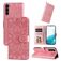 Mobigear Sunflower Samsung Galaxy S23 Hoesje Bookcase Portemonnee - Roze