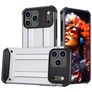 Mobigear Outdoor iPhone 17 Pro Hoesje Hardcase Backcover Shockproof - Zilver