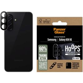 PanzerGlass Hoops Samsung Galaxy A26 Glazen Camera Lens Protector - Case Friendly PanzerGlass Hoops Samsung Galaxy A26 Glazen Camera Lens Protector - Case Friendly