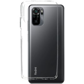 Mobiparts Classic Doorzichtig Xiaomi Redmi Note 10 4G Hoesje Flexibel TPU Backcover - Transparant
