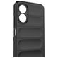 Mobigear Bumpy Xiaomi Redmi A1 4G Hoesje Flexibel TPU Backcover - Charcoal