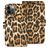 My Style Flex Wallet iPhone 12 Hoesje Bookcase Portemonnee - Wild Leopard