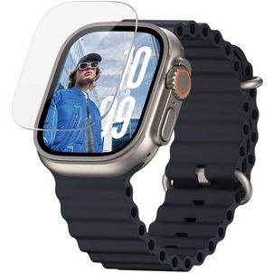 PanzerGlass Ultra Wide Fit Apple Watch Ultra - 49 mm Glazen Screenprotector - Case Friendly