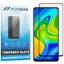 Mobigear Premium Xiaomi Redmi Note 9 Glazen Screenprotector - Case Friendly - Zwart