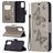 Mobigear Butterfly POCO M3 Hoesje Bookcase Portemonnee - Grijs