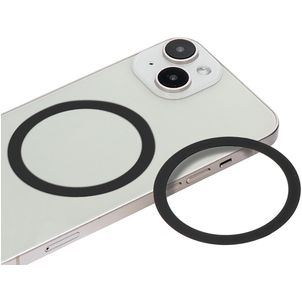 Mobiparts Ring Magsafe Ring voor iPhone - Zwart (2-Pack)