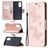 Mobigear Butterfly Samsung Galaxy S20 FE Hoesje Bookcase Portemonnee - Roségoud