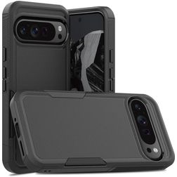 Mobigear Heavy Armor Google Pixel 9 Pro XL Hoesje Hardcase Backcover Shockproof - Zwart