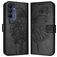 Mobigear Butterfly Samsung Galaxy A16 Hoesje Bookcase Portemonnee - Zwart