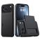 Mobigear Card iPhone 18 Pro Max Hoesje Hardcase Backcover Shockproof met Pasjeshouder - Zwart