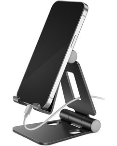Mobilize Foldable Telefoon Standaard - Zwart