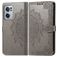 Mobigear Mandala OnePlus Nord CE 2 Hoesje Bookcase Portemonnee - Grijs