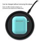 Mobigear Classic Apple AirPods 2 Hoesje Flexibel Siliconen - Groen