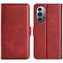 Mobigear Slim Magnet Motorola Edge X30 Hoesje Bookcase Portemonnee - Rood