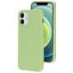 Mobiparts iPhone 12 Mini Siliconen Hoesje Backcover - Pistache Green