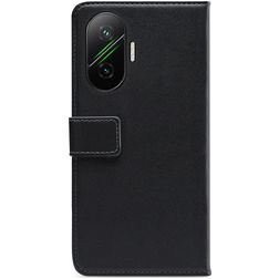 Mobilize Classic Gelly Wallet POCO F7 Hoesje Bookcase Portemonnee - Zwart