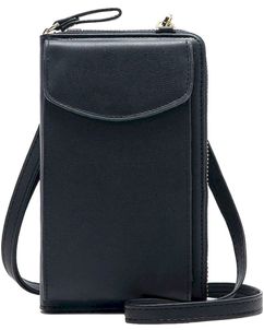 Antonio Fonzo Crossbody Telefoontasje - Large - Charcoal Black