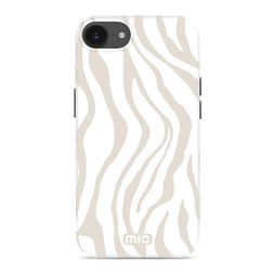 MIO iPhone 16e MagSafe Hoesje Hardcase Backcover - Sandy Zebra
