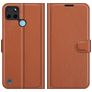 Mobigear Classic Realme C21Y Hoesje Bookcase Portemonnee - Bruin