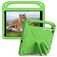 Mobigear AeroArmor iPad 7 (2019) Kinder Tablethoes met Handvat + Stylus Houder - Groen