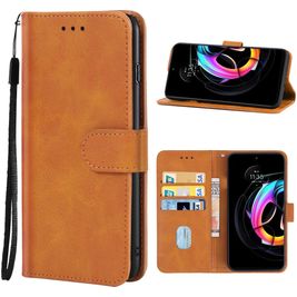 Mobigear Wallet Motorola Edge 30 Neo Hoesje Bookcase Portemonnee - Bruin